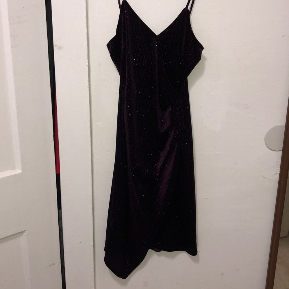Purple Mini Dress